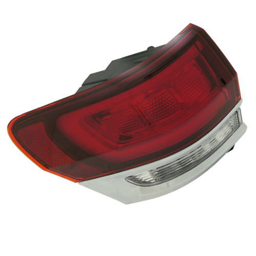 TAIL LAMP LH W/CHROME TRIM HQ REPLACEMENT FOR JEEP GRAND CHEROKEE 2020 PARTSLINK NUMBER CH2804121