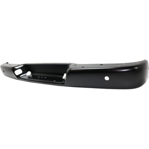 BUMPER FACE BAR RR BLACK W/SENSOR REPLACEMENT FOR CHEVROLE VAN CHEVY EXPRESS 2023 PARTSLINK NUMBER GM1102559