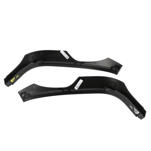 GRILLE MOLDING FR 2-PC PTD BLACK REPLACEMENT FOR JEEP WRANGLER JL 2020 PARTSLINK NUMBER CH1211101