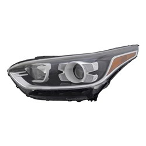 HEAD LAMP LH HALOGEN W/LED DRL CAPA REPLACEMENT FOR KIA FORTE 2020 PARTSLINK NUMBER KI2502241C