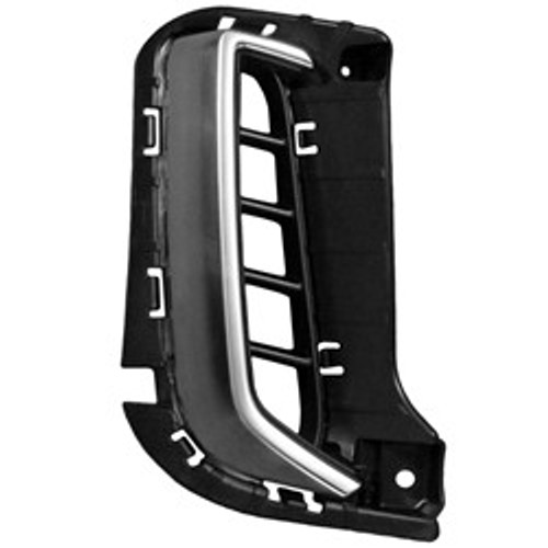 GRILLE RH BLACK W/CHROME MOULDING REPLACEMENT FOR KIA TELLURIDE 2020 PARTSLINK NUMBER KI1039141 GRILLE RH BLACK W/CHROME MOULDING REPLACEMENT FOR KIA TELLURIDE 2020 PARTSLINK NUMBER KI1039141