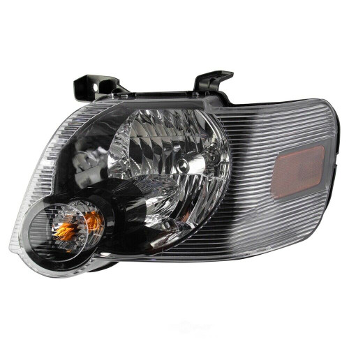 HEAD LAMP LH SMOKED LENS HQ REPLACEMENT FOR  FORD  EXPLORER 2010 PARTSLINK NUMBER FO2502230