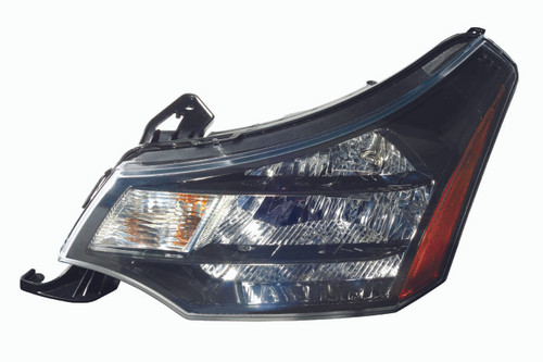 HEAD LAMP LH BLACK/CHROME TRIM CPE 09-10/SDN SES 10-11 CAPA REPLACEMENT FOR FORD FOCUS 2010 PARTSLINK NUMBER FO2502269C HEAD LAMP LH BLACK/CHROME TRIM CPE 09-10/SDN SES 10-11 CAPA REPLACEMENT FOR FORD FOCUS 2010 PARTSLINK NUMBER FO2502269C