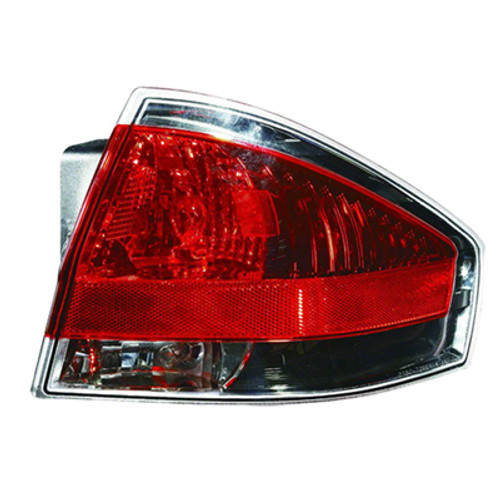 TAIL LAMP RH W/DARK SMOKED CHROME TRIM CPE/SES SDN HQ REPLACEMENT FOR FORD FOCUS 2010 PARTSLINK NUMBER FO2801218 TAIL LAMP RH W/DARK SMOKED CHROME TRIM CPE/SES SDN HQ REPLACEMENT FOR FORD FOCUS 2010 PARTSLINK NUMBER FO2801218