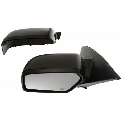 DOOR MIRROR LH POWER HTD W/O PUDDLE LAMP REPLACEMENT FOR  FORD FUSION 2010 PARTSLINK NUMBER FO1320266
