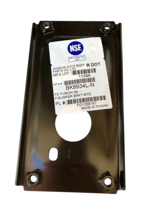 BUMPER BRACKET FR LH STEEL REPLACEMENT FOR FORD FUSION HYBRID 2010 PARTSLINK NUMBER FO1066167 BUMPER BRACKET FR LH STEEL REPLACEMENT FOR FORD FUSION HYBRID 2010 PARTSLINK NUMBER FO1066167