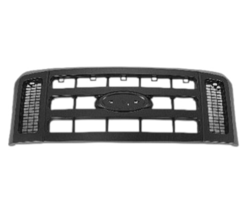 GRILLE TEXTURED BLACK XL MODEL REPLACEMENT FOR FORD PICKUP F450 SUPERDUTY 2010 PARTSLINK NUMBER FO1200497 GRILLE TEXTURED BLACK XL MODEL REPLACEMENT FOR FORD PICKUP F450 SUPERDUTY 2010 PARTSLINK NUMBER FO1200497