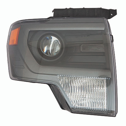 HEAD LAMP LH HID SVT RAPTOR MDL GRAY TRIM HQ REPLACEMENT FOR FORD PICKUP FORD F150 SVT RAPTOR 2010 PARTSLINK NUMBER FO2518122 HEAD LAMP LH HID SVT RAPTOR MDL GRAY TRIM HQ REPLACEMENT FOR FORD PICKUP FORD F150 SVT RAPTOR 2010 PARTSLINK NUMBER FO2518122