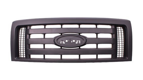 GRILLE XL TEXTURED FRAME 3 TEXTURED BARS REPLACEMENT FOR FORD PICKUP FORD LIGHTDUTY - 1997-2014 (F150) 2010 PARTSLINK NUMBER FO1200510 GRILLE XL TEXTURED FRAME 3 TEXTURED BARS REPLACEMENT FOR FORD PICKUP FORD LIGHTDUTY - 1997-2014 (F150) 2010 PARTSLINK NUMBER FO1200510