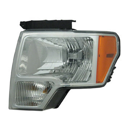 HEAD LAMP LH EXCEPT HARLEY DAVIDSON SVT W/CHROME TRIM HQ REPLACEMENT FOR FORD PICKUP FORD LIGHTDUTY - 1997-2014 (F150) 2010 PARTSLINK NUMBER FO2502287 HEAD LAMP LH EXCEPT HARLEY DAVIDSON SVT W/CHROME TRIM HQ REPLACEMENT FOR FORD PICKUP FORD LIGHTDUTY - 1997-2014 (F150) 2010 PARTSLINK NUMBER FO2502287