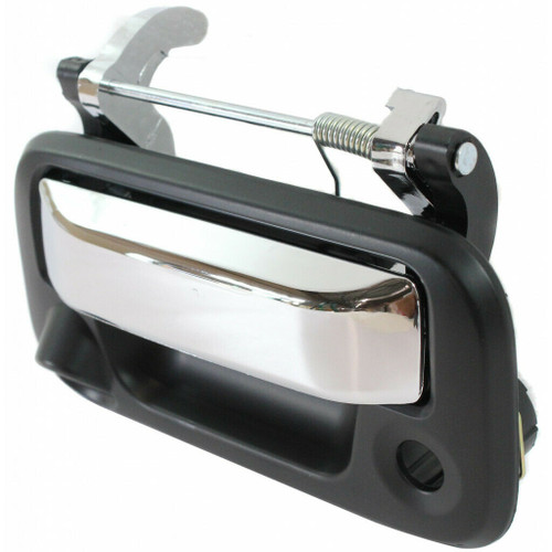 TAILGATE HANDLE CHROME/BLACK REPLACEMENT FOR FORD PICKUP FORD LIGHTDUTY - 1997-2014 (F150) 2010 PARTSLINK NUMBER FO1915121 TAILGATE HANDLE CHROME/BLACK REPLACEMENT FOR FORD PICKUP FORD LIGHTDUTY - 1997-2014 (F150) 2010 PARTSLINK NUMBER FO1915121