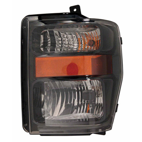 HEAD LAMP LH HARLEY-DAVIDSON HQ REPLACEMENT FOR FORD PICKUP FORD SUPERDUTY - 1997-2020 (F250-F350) 2010 PARTSLINK NUMBER FO2502285 HEAD LAMP LH HARLEY-DAVIDSON HQ REPLACEMENT FOR FORD PICKUP FORD SUPERDUTY - 1997-2020 (F250-F350) 2010 PARTSLINK NUMBER FO2502285