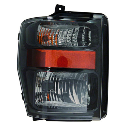 HEAD LAMP RH HARLEY-DAVIDSON HQ REPLACEMENT FOR FORD PICKUP FORD SUPERDUTY - 1997-2020 (F250-F350) 2010 PARTSLINK NUMBER FO2503285 HEAD LAMP RH HARLEY-DAVIDSON HQ REPLACEMENT FOR FORD PICKUP FORD SUPERDUTY - 1997-2020 (F250-F350) 2010 PARTSLINK NUMBER FO2503285