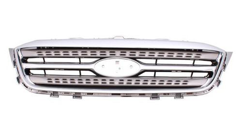 GRILLE GRAY W/CHROME MOULDING REPLACEMENT FOR FORD TAURUS 2010 PARTSLINK NUMBER FO1200525 GRILLE GRAY W/CHROME MOULDING REPLACEMENT FOR FORD TAURUS 2010 PARTSLINK NUMBER FO1200525