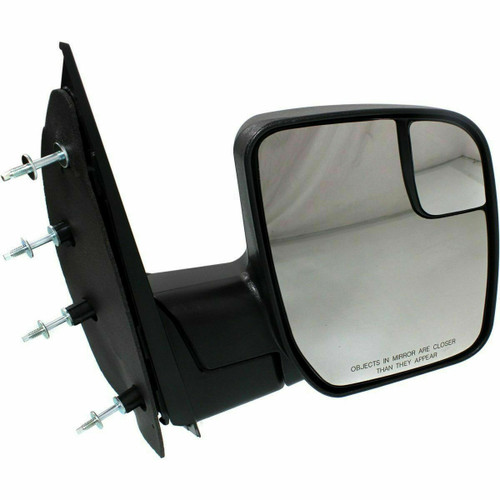 DOOR MIRROR RH MANUAL TEXTURED REPLACEMENT FOR FORD VAN FORD ECONOLINE - 1992-2014 2010 PARTSLINK NUMBER FO1321395 DOOR MIRROR RH MANUAL TEXTURED REPLACEMENT FOR FORD VAN FORD ECONOLINE - 1992-2014 2010 PARTSLINK NUMBER FO1321395