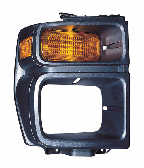 SIGNAL LAMP FR RH SEALED TYPE (INCLUDE BEZEL) HQ REPLACEMENT FOR  FORD VAN FORD ECONOLINE - 1992-2014 2010 PARTSLINK NUMBER FO2525103
