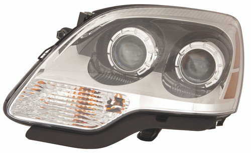 HEAD LAMP LH 2008 2ND OE DESIGN W/CLEAR LENS CAPA REPLACEMENT FOR GMC ACADIA 2010 PARTSLINK NUMBER GM2502358C HEAD LAMP LH 2008 2ND OE DESIGN W/CLEAR LENS CAPA REPLACEMENT FOR GMC ACADIA 2010 PARTSLINK NUMBER GM2502358C