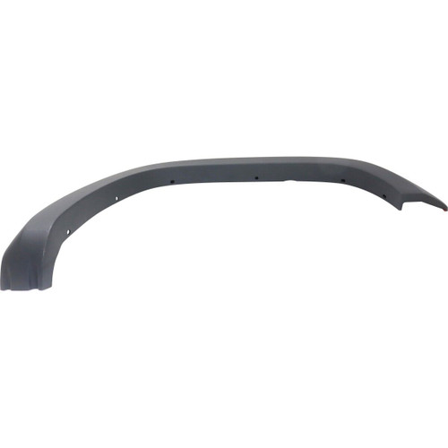 FENDER FLARE FR RH DARK GRAY TEXTURED W/OFF ROAD WIDE REPLACEMENT FOR GMC CANYON 2010 PARTSLINK NUMBER GM1269107
