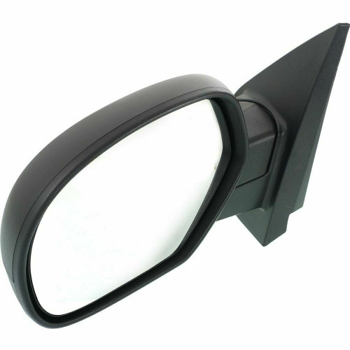 DOOR MIRROR LH MANUAL FOLDING TEXTURED BLACK REPLACEMENT FOR GMC PICKUP GMC DENALI 1500 2010 PARTSLINK NUMBER GM1320332