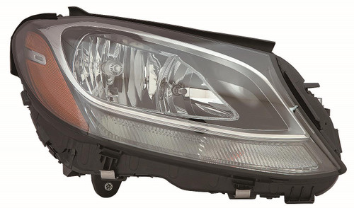 HEAD LAMP RH HALOGEN SDN HQ REPLACEMENT FOR MERCEDES C63 AMG S (2-DOOR) 2020 PARTSLINK NUMBER MB2503220