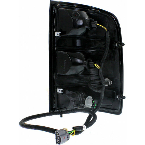 TAIL LAMP LH BASE MODEL W/DARK TRIM/LARGE BULB HQ REPLACEMENT FOR GMC PICKUP GMC SIERRA HYBRID 2010 PARTSLINK NUMBER GM2800254 TAIL LAMP LH BASE MODEL W/DARK TRIM/LARGE BULB HQ REPLACEMENT FOR GMC PICKUP GMC SIERRA HYBRID 2010 PARTSLINK NUMBER GM2800254