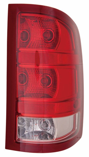 TAIL LAMP RH 2ND DESIGN W/O DARK RED TRIM W/SMALL BACK-UP BULB EXCLUDE BASE/DUALLY MODEL HQ REPLACEMENT FOR GMC PICKUP GMC SIERRA HYBRID 2010 PARTSLINK NUMBER GM2801250 TAIL LAMP RH 2ND DESIGN W/O DARK RED TRIM W/SMALL BACK-UP BULB EXCLUDE BASE/DUALLY MODEL HQ REPLACEMENT FOR GMC PICKUP GMC SIERRA HYBRID 2010 PARTSLINK NUMBER GM2801250