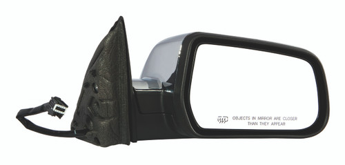 DOOR MIRROR RH POWER HTD CHROME REPLACEMENT FOR GMC TERRAIN 2010 PARTSLINK NUMBER GM1321393