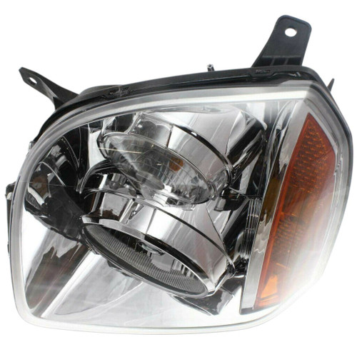 HEAD LAMP LH EXCLUDE DENALI HQ REPLACEMENT FOR GMC YUKON XL 2010 PARTSLINK NUMBER GM2502265
