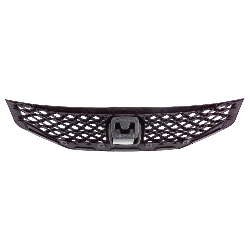 GRILLE BLACK REPLACEMENT FOR HONDA CIVIC COUPE 2010 PARTSLINK NUMBER HO1200199 GRILLE BLACK REPLACEMENT FOR HONDA CIVIC COUPE 2010 PARTSLINK NUMBER HO1200199