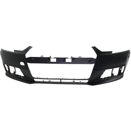 BUMPER FR PRIMED W/O SENSOR/WASHER/S-LINE CAPA REPLACEMENT FOR AUDI A4 2019 PARTSLINK NUMBER AU1000235C