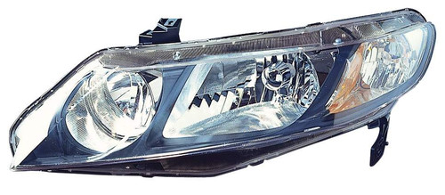 HEAD LAMP LH HQ REPLACEMENT FOR HONDA CIVIC SEDAN 2010 PARTSLINK NUMBER HO2502127 HEAD LAMP LH HQ REPLACEMENT FOR HONDA CIVIC SEDAN 2010 PARTSLINK NUMBER HO2502127