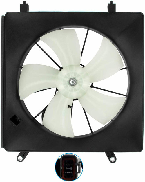 RADIATOR FAN ASSY REPLACEMENT FOR HONDA ELEMENT 2010 PARTSLINK NUMBER HO3115116 RADIATOR FAN ASSY REPLACEMENT FOR HONDA ELEMENT 2010 PARTSLINK NUMBER HO3115116