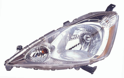 HEAD LAMP LH W/SPORT PKG HQ REPLACEMENT FOR HONDA FIT 2010 PARTSLINK NUMBER HO2502137 HEAD LAMP LH W/SPORT PKG HQ REPLACEMENT FOR HONDA FIT 2010 PARTSLINK NUMBER HO2502137