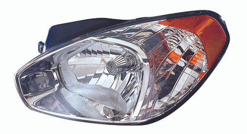 HEAD LAMP LH CAPA REPLACEMENT FOR HYUNDAI ACCENT SEDAN 2010 PARTSLINK NUMBER HY2502144C HEAD LAMP LH CAPA REPLACEMENT FOR HYUNDAI ACCENT SEDAN 2010 PARTSLINK NUMBER HY2502144C