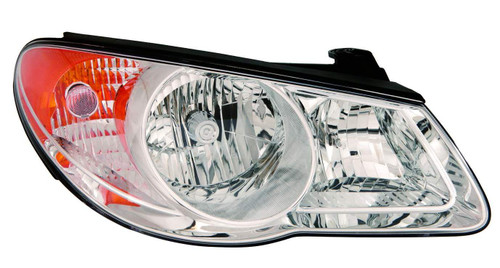 HEAD LAMP RH HQ REPLACEMENT FOR HYUNDAI ELANTRA SEDAN 1992-2010 2010 PARTSLINK NUMBER HY2503153 HEAD LAMP RH HQ REPLACEMENT FOR HYUNDAI ELANTRA SEDAN 1992-2010 2010 PARTSLINK NUMBER HY2503153