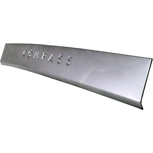 BUMPER PLATE RR SILVER W/O LOGO W/O TOW HOOK HOLE CAPA REPLACEMENT FOR JEEP COMPASS MK 2010 PARTSLINK NUMBER CH1137100C BUMPER PLATE RR SILVER W/O LOGO W/O TOW HOOK HOLE CAPA REPLACEMENT FOR JEEP COMPASS MK 2010 PARTSLINK NUMBER CH1137100C