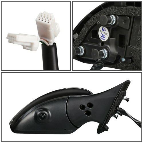 DOOR MIRROR RH POWER PTM HTD W/BLIND SPOT REPLACEMENT FOR NISSAN LEAF 2020 PARTSLINK NUMBER NI1321306 DOOR MIRROR RH POWER PTM HTD W/BLIND SPOT REPLACEMENT FOR NISSAN LEAF 2020 PARTSLINK NUMBER NI1321306