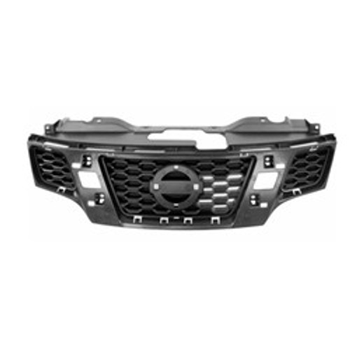 GRILLE BLACK W/O OUTER MOULDING REPLACEMENT FOR NISSAN NV200 2020 PARTSLINK NUMBER NI1200260 GRILLE BLACK W/O OUTER MOULDING REPLACEMENT FOR NISSAN NV200 2020 PARTSLINK NUMBER NI1200260