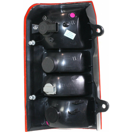 TAIL LAMP RH WITH 2 BULB HOLES IN BACK CAPA REPLACEMENT FOR JEEP PATRIOT 2010 PARTSLINK NUMBER  CH2801181C