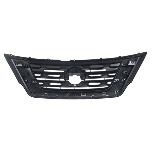 GRILLE PTD SILVER-BLACK W/O SURROUND VIEW REPLACEMENT FOR NISSAN PATHFINDER 2020 PARTSLINK NUMBER NI1200296 GRILLE PTD SILVER-BLACK W/O SURROUND VIEW REPLACEMENT FOR NISSAN PATHFINDER 2020 PARTSLINK NUMBER NI1200296