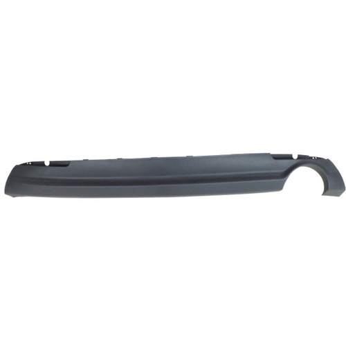 BUMPER RR LOWER MATTE-BLACK W/RIGHT SIDE EXHAUT HOLE (SX ) REPLACEMENT FOR KIA FORTE 2010 PARTSLINK NUMBER  KI1115101