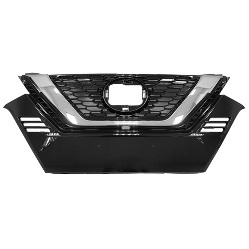 GRILLE FR BRIGHT BLACK W/ CHROME MOLDING/CAMERA SL MODELS REPLACEMENT FOR NISSAN QASHQAI (CANADA) 2020 PARTSLINK NUMBER NI1200319 GRILLE FR BRIGHT BLACK W/ CHROME MOLDING/CAMERA SL MODELS REPLACEMENT FOR NISSAN QASHQAI (CANADA) 2020 PARTSLINK NUMBER NI1200319