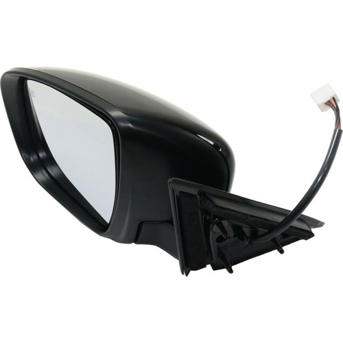 DOOR MIRROR LH POWER HTD W/SIGNAL W/O SL PKG US/JAPAN/KOREA BUILT PTM REPLACEMENT FOR NISSAN ROGUE 2020 PARTSLINK NUMBER NI1320287