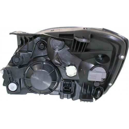HEAD LAMP RH BLACK BEZEL CAPA REPLACEMENT FOR KIA RIO5 - 2006-2011 2010 PARTSLINK NUMBER  KI2503153C