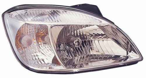 HEAD LAMP RH CHROME BEZEL CAPA REPLACEMENT FOR KIA RIO5 - 2006-2011 2010 PARTSLINK NUMBER  KI2503142C