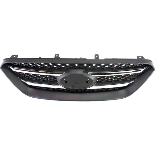 GRILLE CHROME/BLACK REPLACEMENT FOR KIA RONDO -2007-2010 2010 PARTSLINK NUMBER  KI1200131