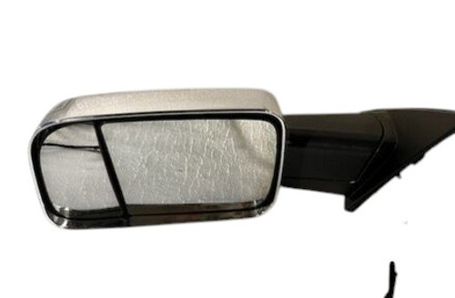 DOOR MIRROR LH POWER TEXTURED W/BLIND SPOT/SIGNAL/PUDDLE LAMP/TEMP SENSOR TOW STYLE REPLACEMENT FOR RAM PICKUP-RAM-1500-2011-2022 2020 PARTSLINK NUMBER CH1320461