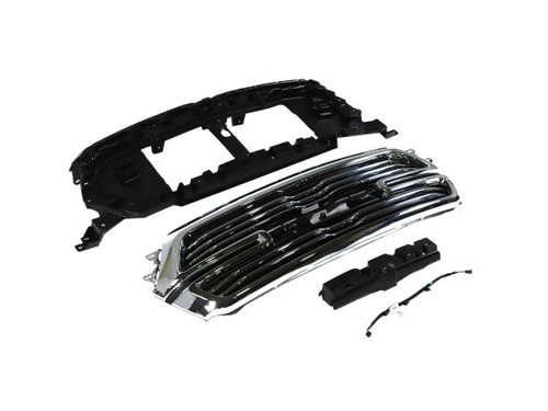 GRILLE CHROME SURROUND W/CHROME BILLETS W/CAMERA LARAMIE MODEL REPLACEMENT FOR RAM PICKUP-RAM-1500-2011-2022 2020 PARTSLINK NUMBER CH1200418 GRILLE CHROME SURROUND W/CHROME BILLETS W/CAMERA LARAMIE MODEL REPLACEMENT FOR RAM PICKUP-RAM-1500-2011-2022 2020 PARTSLINK NUMBER CH1200418