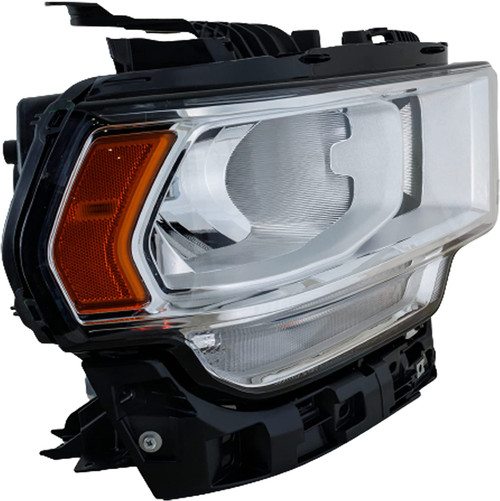 HEAD LAMP RH HALOGEN CHROME BEZEL W/O LOGO HQ REPLACEMENT FOR RAM PICKUP-RAM-2500-2011-2022 2020 PARTSLINK NUMBER CH2503334 HEAD LAMP RH HALOGEN CHROME BEZEL W/O LOGO HQ REPLACEMENT FOR RAM PICKUP-RAM-2500-2011-2022 2020 PARTSLINK NUMBER CH2503334