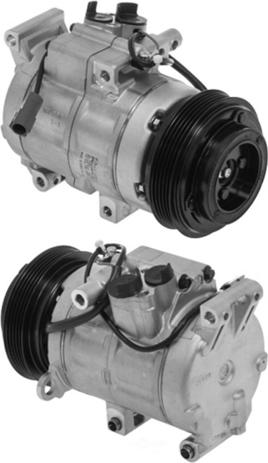 AC COMPRESSOR EXCLUDES S/GT MODEL REPLACEMENT FOR MAZDA MAZDA 3 2010 PARTSLINK NUMBER  14-1047NC